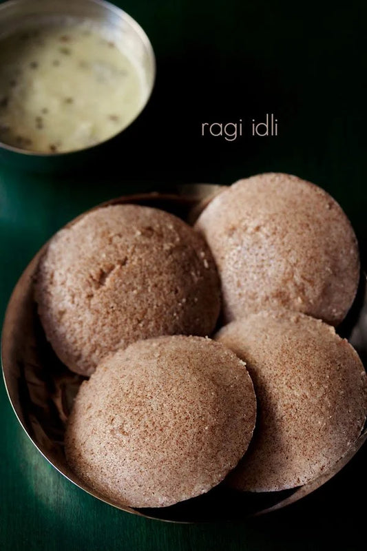 Finger Millet Idly(Ragi Idly)